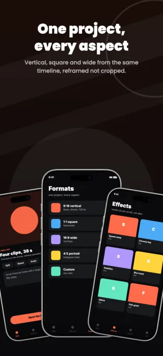 Video Editing App Screenshot Template, page 5 of 5