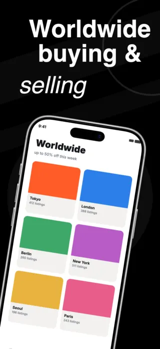 Sneaker Marketplace App Screenshot, page 2 of 5