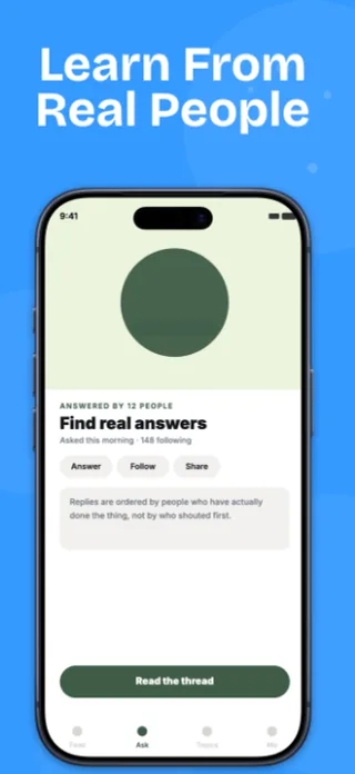 Community Chat App Screenshot, page 5 of 5