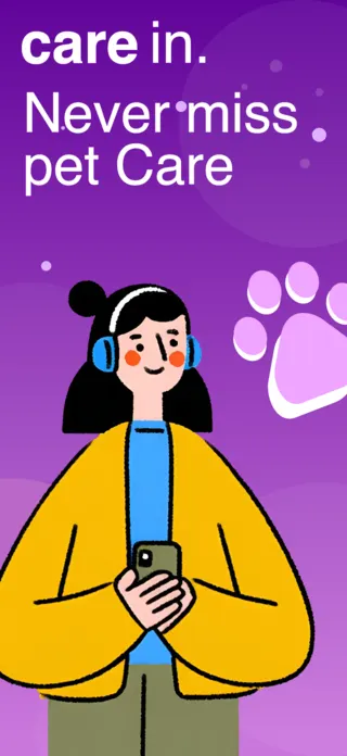 Pet Care App Screenshot, page 1 of 5