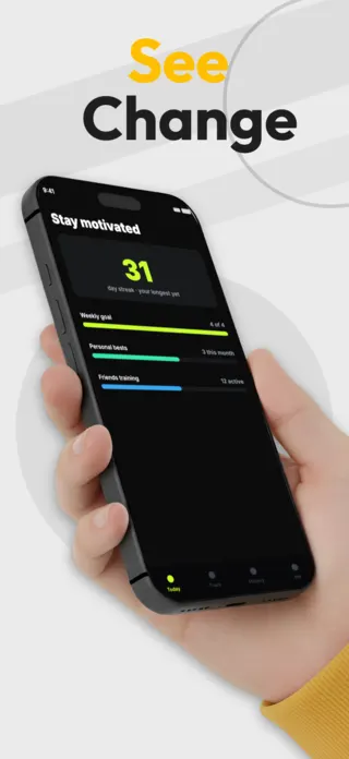 Fitness App Screenshot, page 4 of 5