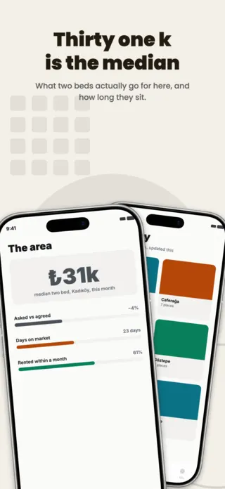 Real Estate Property App Screenshot Template, page 5 of 5