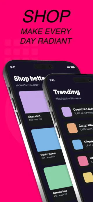 Fashion App Screenshot, page 2 of 5