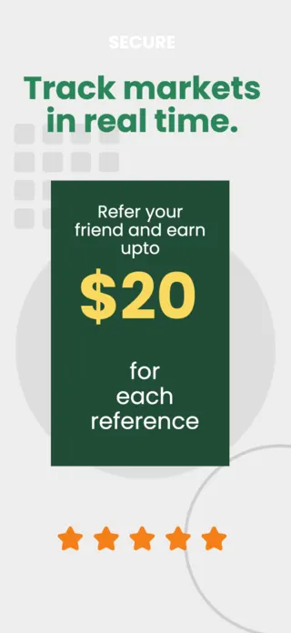 Investment App Screenshot Template, page 3 of 5