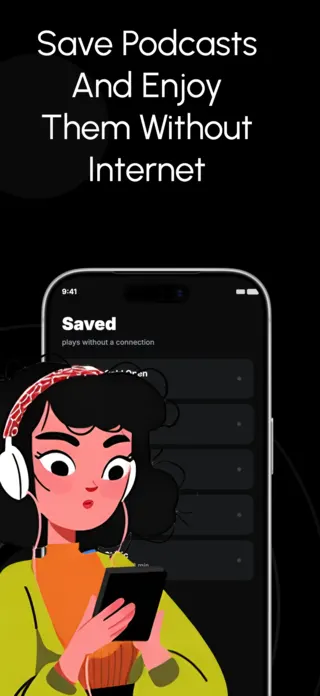 Podcast App Screenshot, page 2 of 5