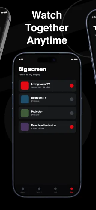 Streaming App Screenshot, page 3 of 5