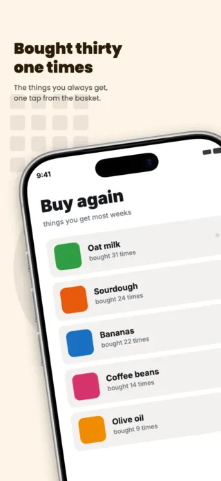 Grocery Delivery App Screenshot Template, page 5 of 5