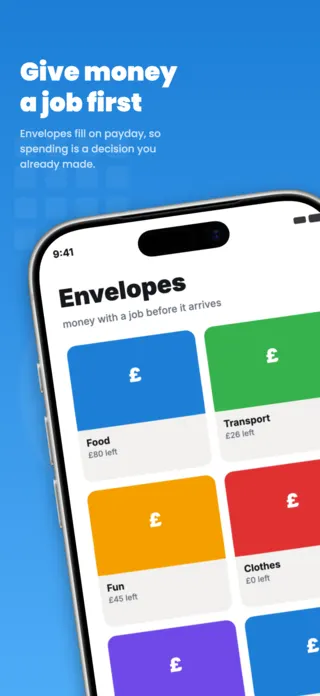 Budget and Expense Tracker App Screenshot Template, page 4 of 5