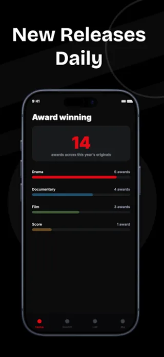 Streaming App Screenshot, page 5 of 5