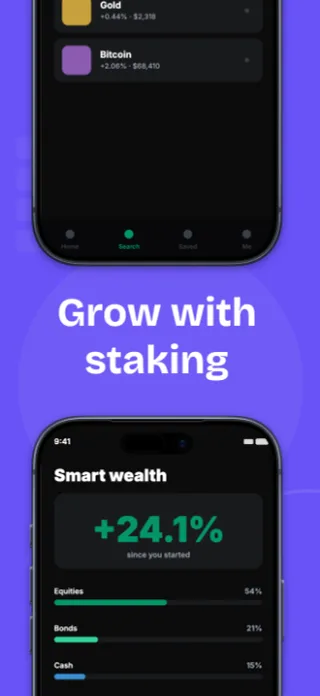 Investment App Screenshot, page 2 of 5