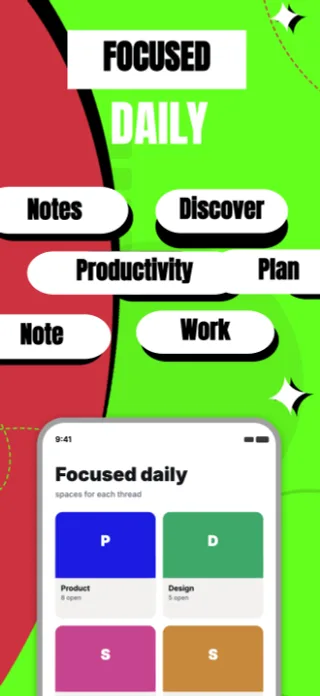 Productivity Workspace App Screenshot, page 3 of 5