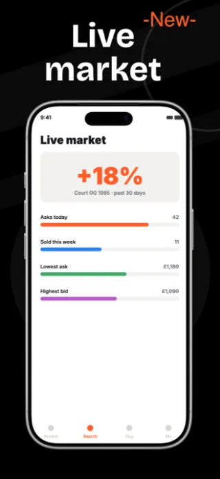 Sneaker Marketplace App Screenshot, page 4 of 5
