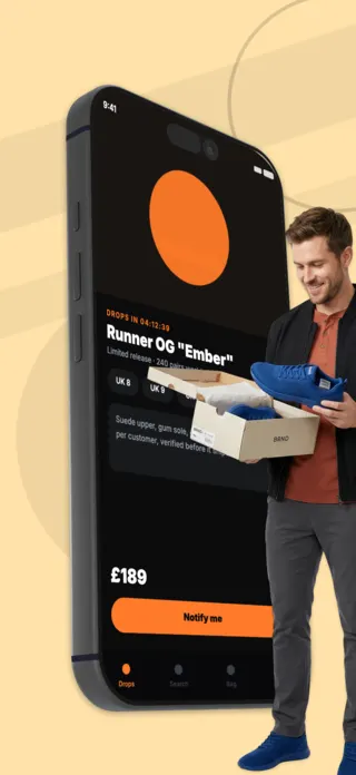 Sneaker Shopping App Screenshot, page 2 of 5