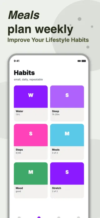 Calorie Tracking App Screenshot, page 4 of 5