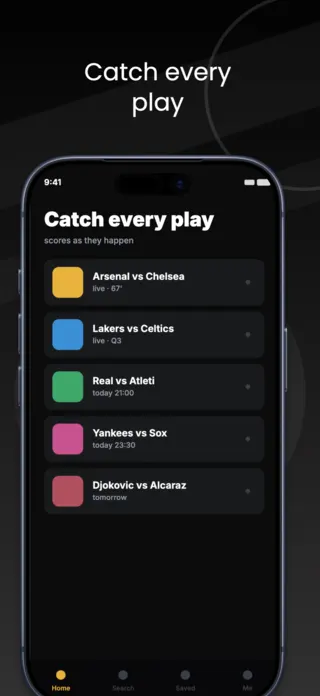 News & Sports App Screenshot, page 4 of 5