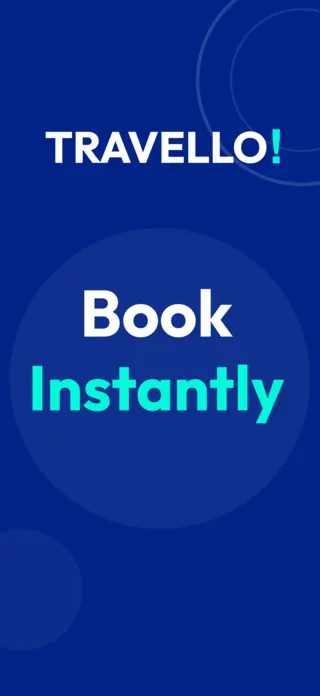 Travel Booking App Screenshot, page 1 of 5