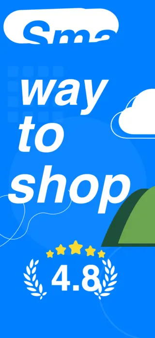 Shopping App Screenshot, page 1 of 5