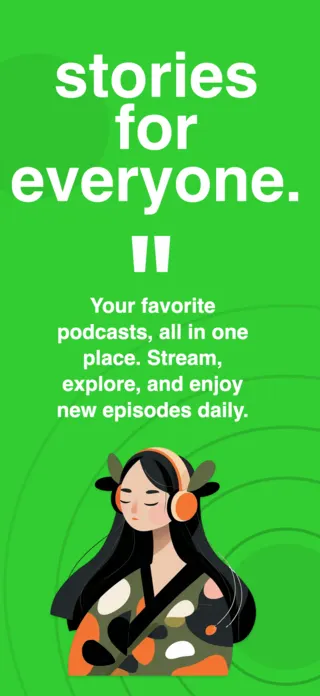 Podcast App Screenshot, page 2 of 5