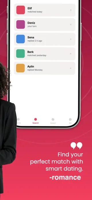 Dating App Screenshot Template, page 2 of 5