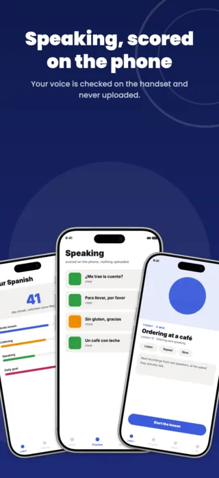 Language Learning App Screenshot Template, page 5 of 5