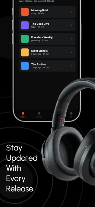 Podcast App Screenshot, page 3 of 5
