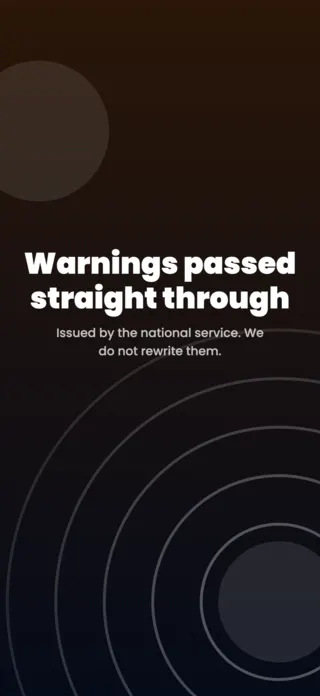 Weather App Screenshot Template, page 5 of 5