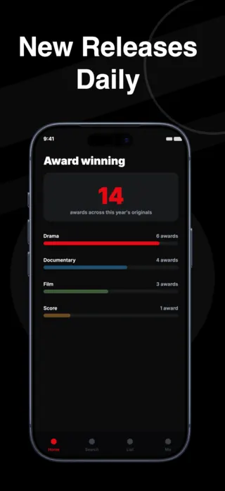 Streaming App Screenshot, page 5 of 5