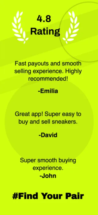Sneaker Marketplace App Screenshot, page 5 of 5