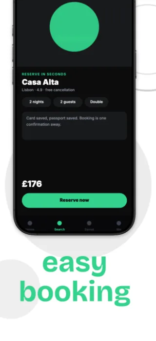 Travel Booking App Screenshot, page 3 of 5