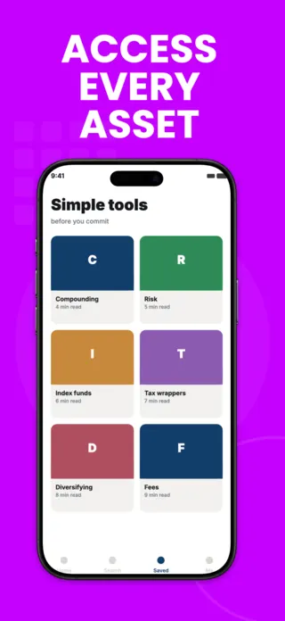 Trading App Screenshot, page 3 of 5