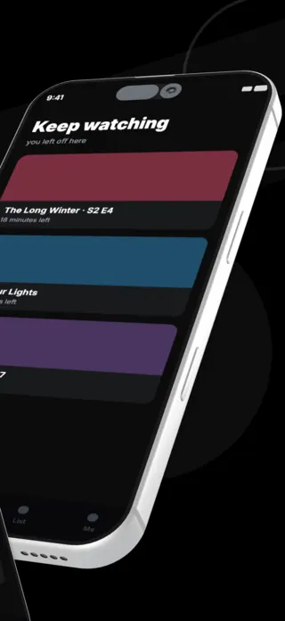 Entertainment Streaming App Screenshot, page 2 of 5
