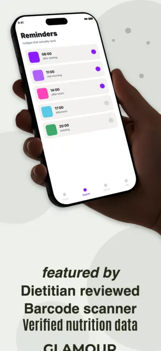 Calorie Tracking App Screenshot, page 3 of 5