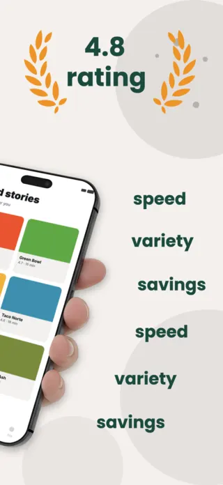 Food Delivery App Screenshot, page 2 of 5