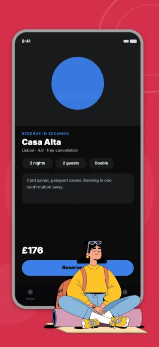 Travel Planning App Screenshot, page 5 of 5