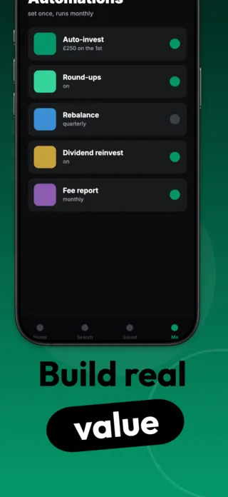 Investment Tracking App Screenshot, page 5 of 5