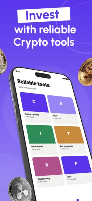 Crypto Exchange App Screenshot, page 5 of 5
