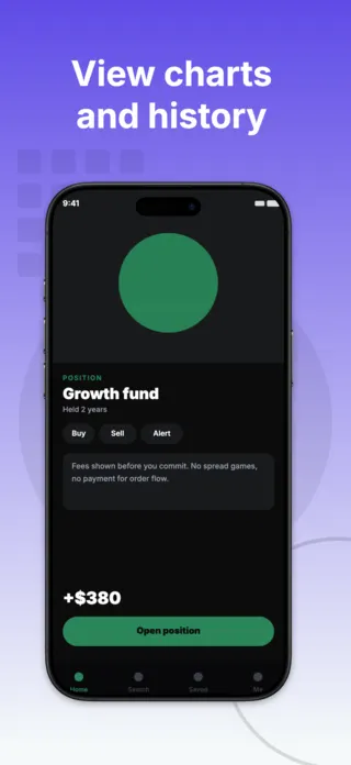 Investing App Screenshot, page 4 of 5