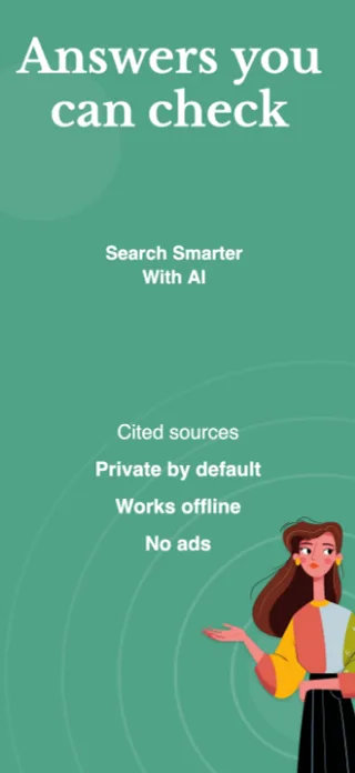 AI Research App Screenshot, page 5 of 5