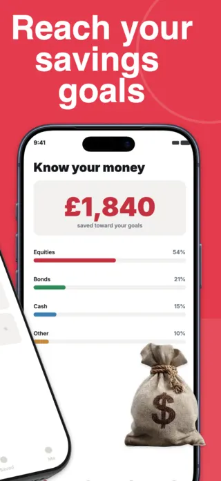 Finance App Screenshot Template, page 4 of 5