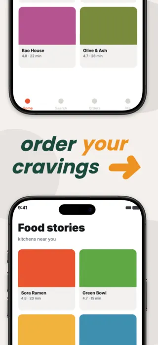 Food Delivery App Screenshot, page 5 of 5