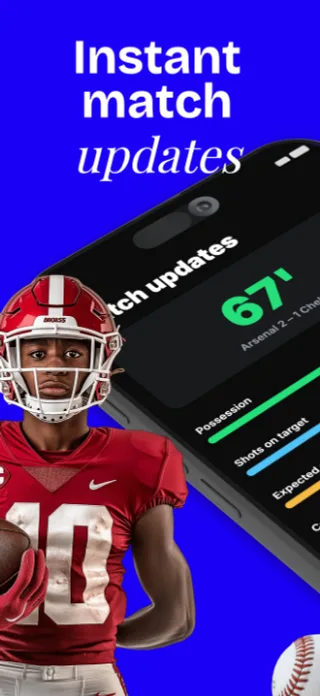 Sports Streaming App Screenshot, page 3 of 5