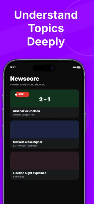 News App Screenshot, page 5 of 5
