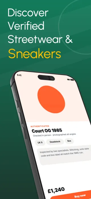 Sneaker Marketplace App Screenshot, page 3 of 5
