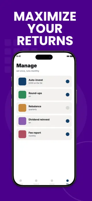 Trading App Screenshot, page 4 of 5