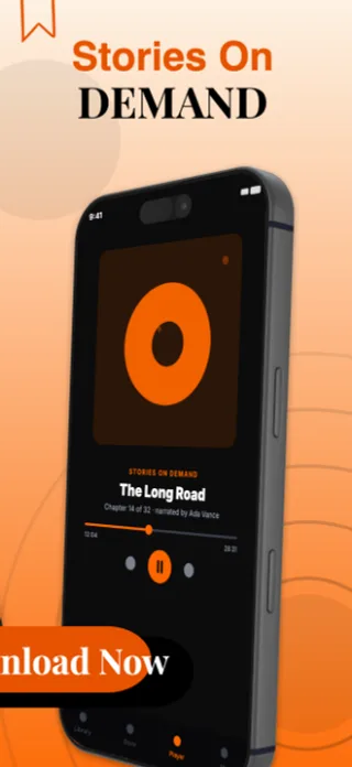 Audiobook App Screenshot Template, page 3 of 5