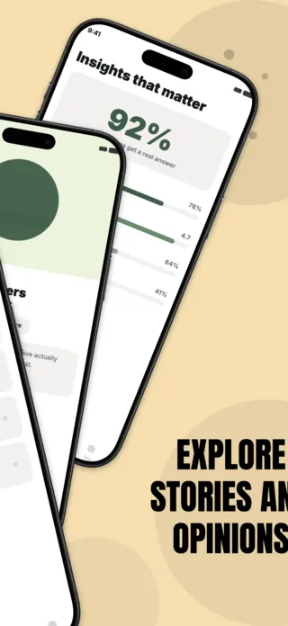 Social Community App Screenshot, page 2 of 5
