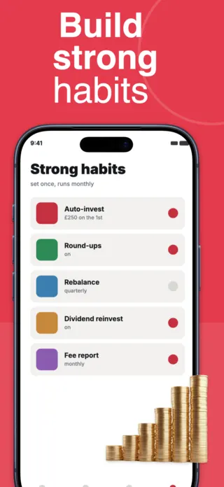 Finance App Screenshot Template, page 5 of 5